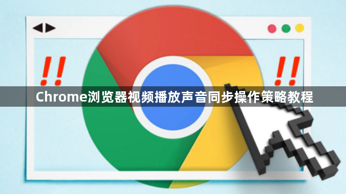 Chrome浏览器视频播放声音同步操作策略教程1
