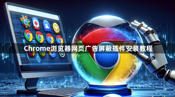 Chrome浏览器网页广告屏蔽插件安装教程1