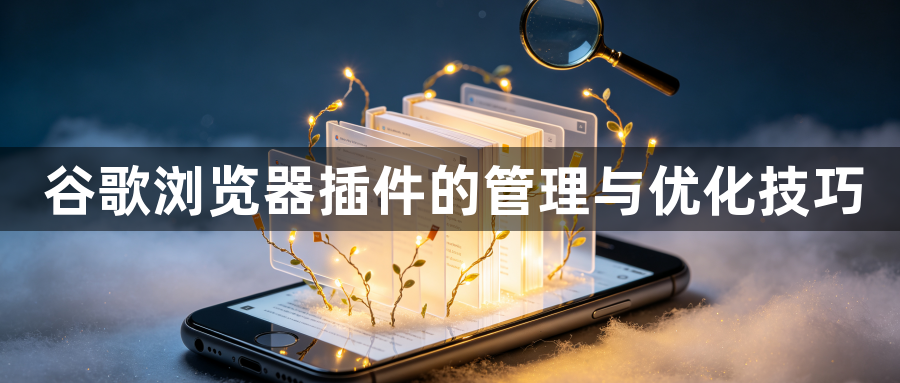 谷歌浏览器插件的管理与优化技巧1