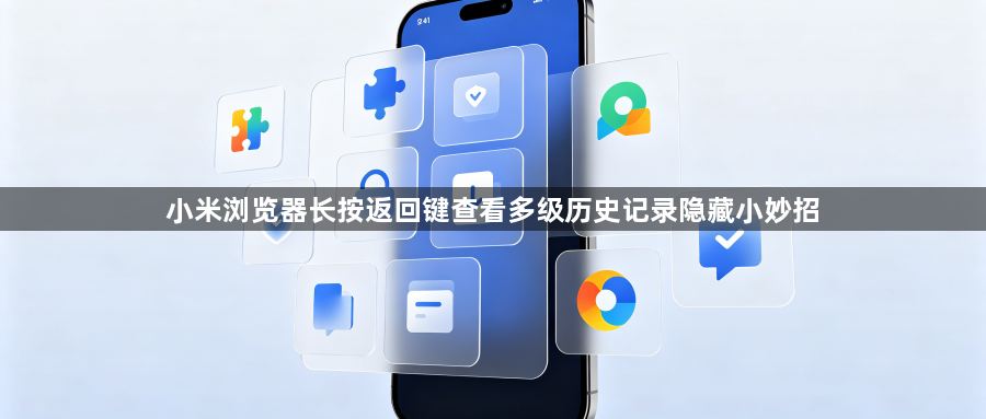小米浏览器长按返回键查看多级历史记录隐藏小妙招1