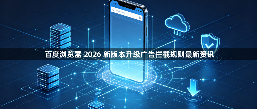 百度浏览器 2026 新版本升级广告拦截规则最新资讯1