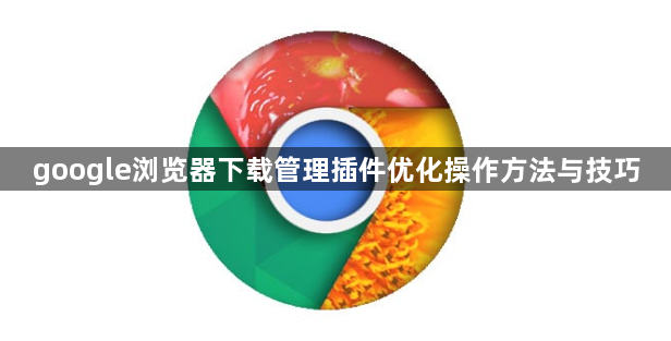 google浏览器下载管理插件优化操作方法与技巧1