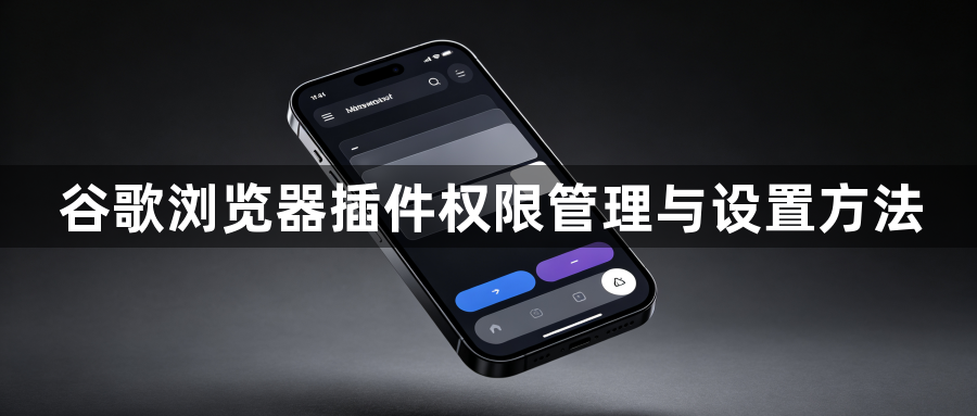 谷歌浏览器插件权限管理与设置方法1