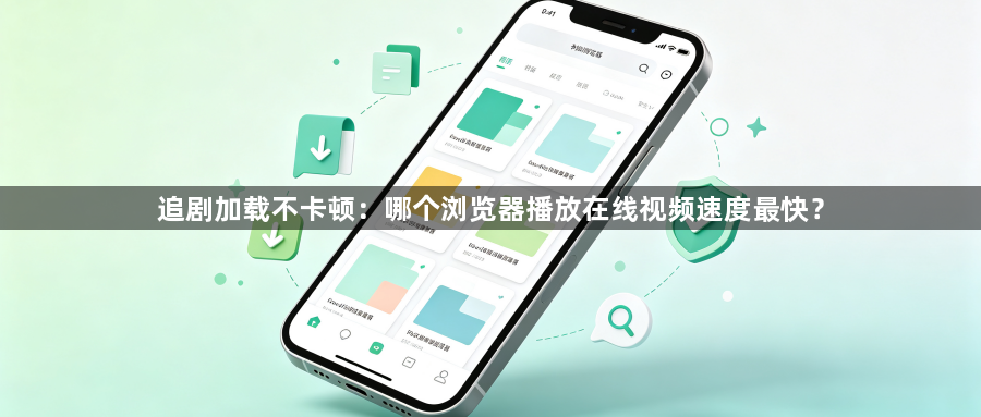 追剧加载不卡顿:哪个浏览器播放在线视频速度最快?1