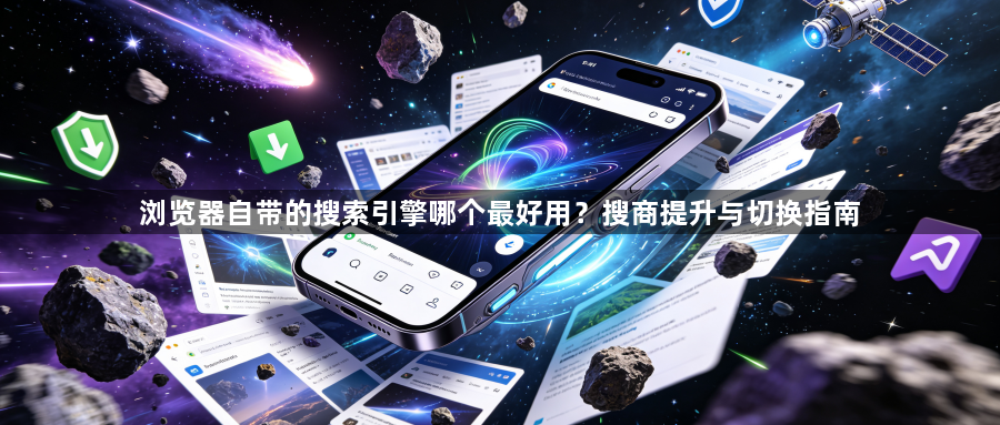 浏览器自带的搜索引擎哪个最好用?搜商提升与切换指南1
