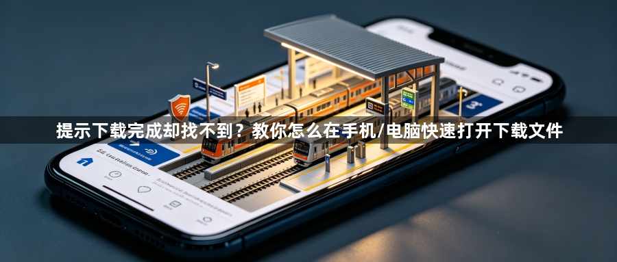 提示下载完成却找不到？教你怎么在手机/电脑快速打开下载文件1