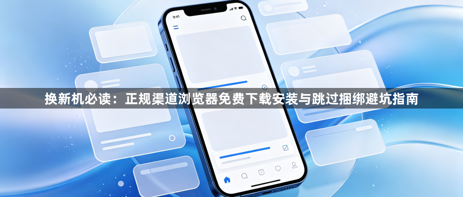 换新机必读：正规渠道浏览器免费下载安装与跳过捆绑避坑指南1