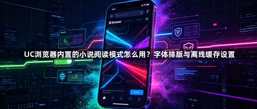 UC浏览器内置的小说阅读模式怎么用?字体排版与离线缓存设置1