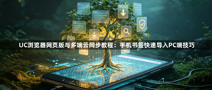 UC浏览器网页版与多端云同步教程:手机书签快速导入PC端技巧1