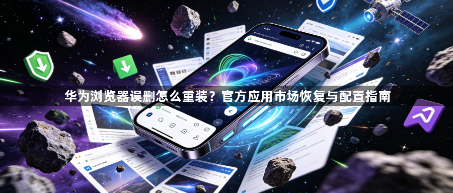 华为浏览器误删怎么重装?官方应用市场恢复与配置指南1